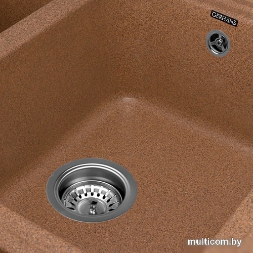 Кухонная мойка Gerhans C02 (терракотовый)