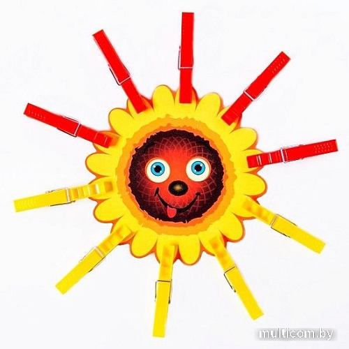 Развивающая игрушка Сибирские Игрушки Игры с прищепками Веселый огород 114202