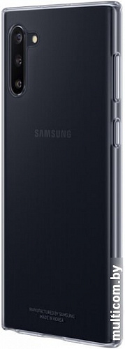 Чехол Samsung Clear Cover для Samsung Galaxy Note10 (прозрачный)