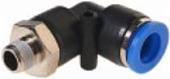 Фитинг RockForce Фитинг угловой для пласт. труб 10 мм 1/8&quot; RF-SPL10-01