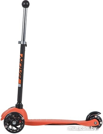 Самокат Novatrack Disco-kids Basic 120H.DISCOKIDS.BOR9 (черный/оранжевый)
