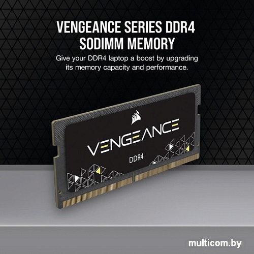 Оперативная память Corsair Vengeance Series 2x16ГБ DDR4 3200 МГц CMSX32GX4M2A3200C22