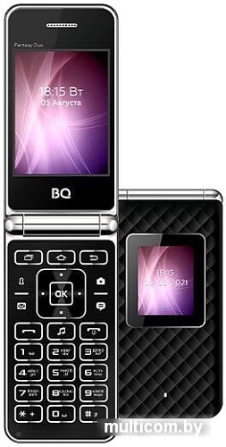 Мобильный телефон BQ-Mobile BQ-2841 Fantasy Duo (черный)