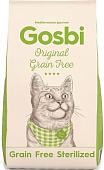 Сухой корм для кошек Gosbi Original cat grain free sterilized 7 кг