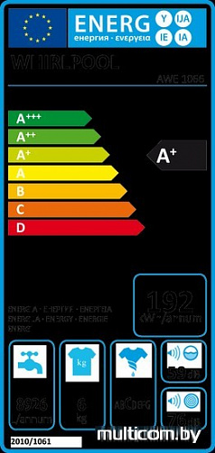 Стиральная машина Whirlpool AWE 1066