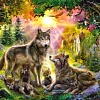 Пазл Step Puzzle Волки