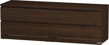 Комод Mio Tesoro Varma Prime 4D (коричневый)