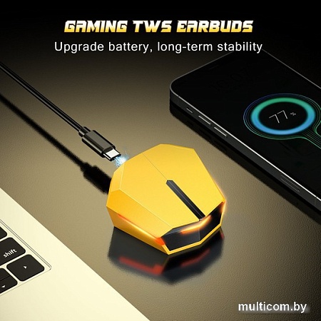 Наушники Onikuma T32 (желтый)