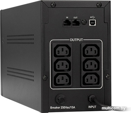 Источник бесперебойного питания ExeGate SpecialPro Smart LLB-2200.LCD.AVR.C13.RJ.USB