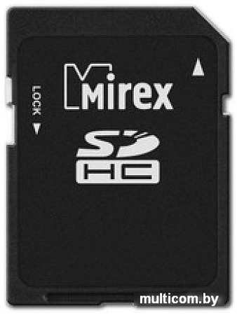 Карта памяти Mirex SDHC (Class 10) 16GB (13611-SD10CD16)