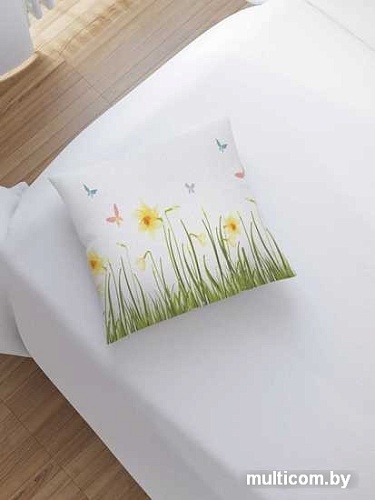 Чехол на подушку JoyArty Весеннее тепло sl_14133