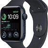 Умные часы Apple Watch SE 2 40 мм (алюминиевый корпус, полуночный/полуночный, спортивный силиконовый ремешок M/L)