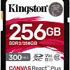 Карта памяти Kingston Canvas React Plus SDXC 256GB