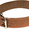 Ошейник Каскад Classic с накаткой 35 мм 50-64 см 00335081 (коричневый)