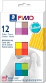 Полимерная глина Fimo Soft Brilliant Colours 8023 C12-2 (12x25 г)