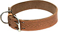 Ошейник Каскад Classic с накаткой 35 мм 50-64 см 00335081 (коричневый)