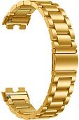 Браслет Rumi Heavy металлический для Huawei Band 8 (золотистый)