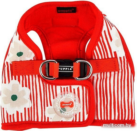 Шлейка-жилетка Puppia Verna PATA-HB1714-RD-S (красный)