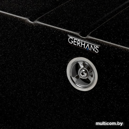 Кухонная мойка Gerhans B20 (оникс)
