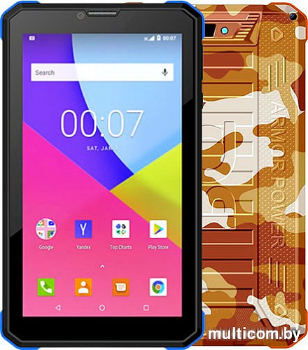 Планшет BQ-Mobile BQ-7098G Armor Power 8GB 3G (камуфляж море)