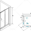 Душевой уголок RGW PA-146 80x120 (хром/прозрачное стекло)
