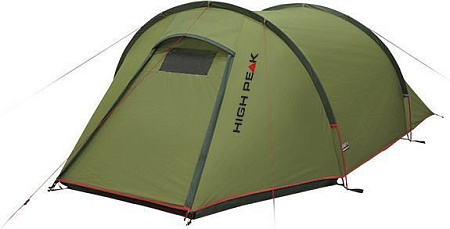 Треккинговая палатка High Peak Kite 3 LW (Pesto/красный)