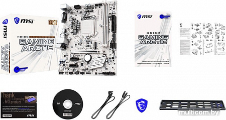 Материнская плата MSI H310M Gaming Arctic