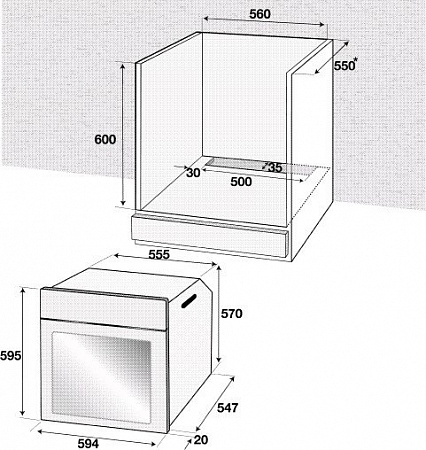 Духовой шкаф BEKO BIM 24301 BCS
