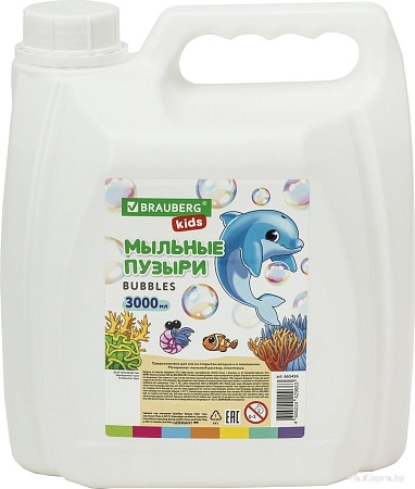 Мыльные пузыри BRAUBERG 665456 3 л