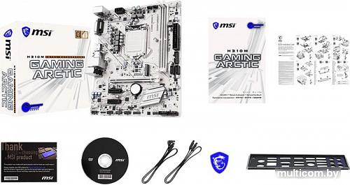 Материнская плата MSI H310M Gaming Arctic