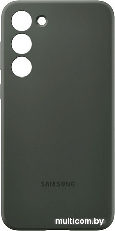 Чехол для телефона Samsung Silicone Case S23+ (хаки)