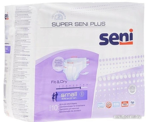 Подгузники Seni Super Plus S (10 шт)
