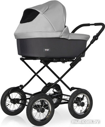 Универсальная коляска Riko Basic Bella Classic (2 в 1, 01/серый/графит)