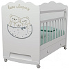 Классическая детская кроватка VDK Love Sleeping маятник с ящиком (белый)