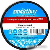 Изолента SmartBuy SBE-IT-15-10-b 10м (черный)