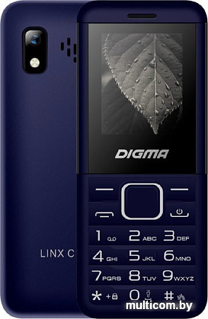 Кнопочный телефон Digma Linx C171 (синий)