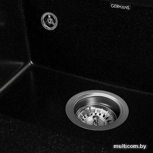 Кухонная мойка Gerhans A11 (оникс)