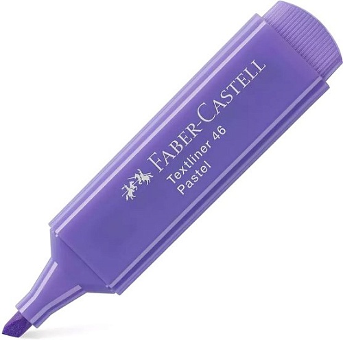 Текстовыделитель Faber Castell Textliner 154656 (пастельный сиреневый)