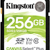 Карта памяти Kingston Canvas Select Plus SDXC 256GB