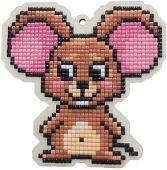 Алмазная мозаика Wizardi Маленькая Мышка WWP442