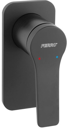 Смеситель Ferro Stratos Black BSC7PABL