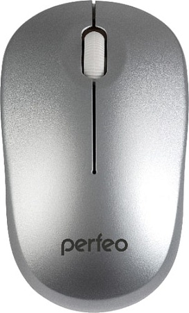 Мышь Perfeo Sky (серебристый/белый)
