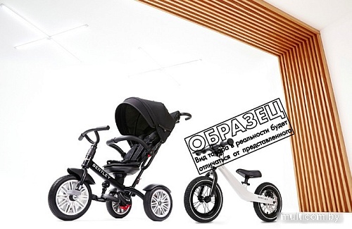 Беговел Bentley BB1OW (черный/белый)