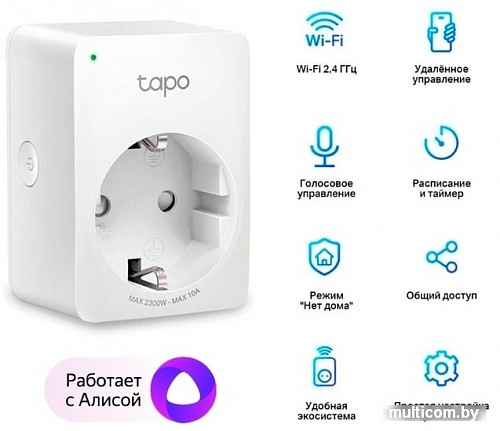 Умная розетка TP-Link Tapo P100