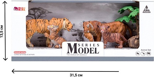 Набор фигурок Masai Mara Мир диких животных MM201-008