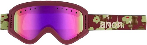 Лыжная маска Anon Tracker flower