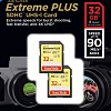 Карта памяти SanDisk Extreme Plus SDHC SDSDXWF-032G-GNCI2 2x32GB
