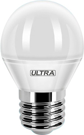 Светодиодная лампа Ultra LED G45 E27 7 Вт 4000 К Dim
