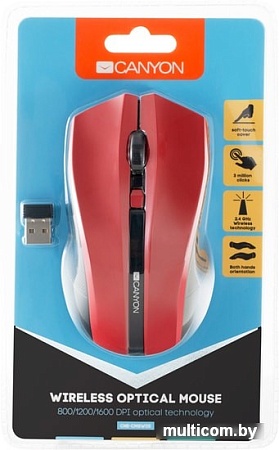 Мышь Canyon CNE-CMSW05R