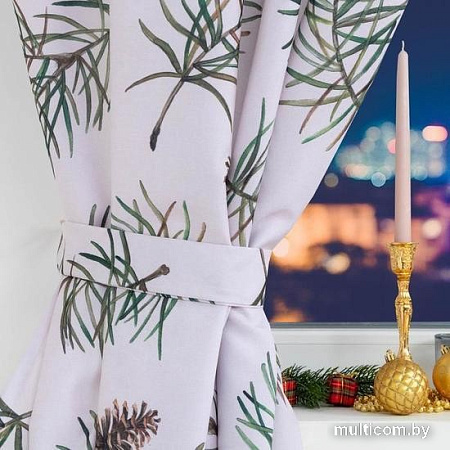 Комплект штор Этель Christmas Tree 7072271 (1.45x180. 2 шт)